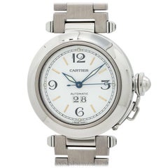 Cartier Stainless Steel Pasha C “Big Date” wristwatch, circa 2000s