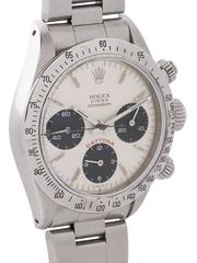 Rolex Stainless Steel "Big Red" Daytona Wristwatch Ref 6265