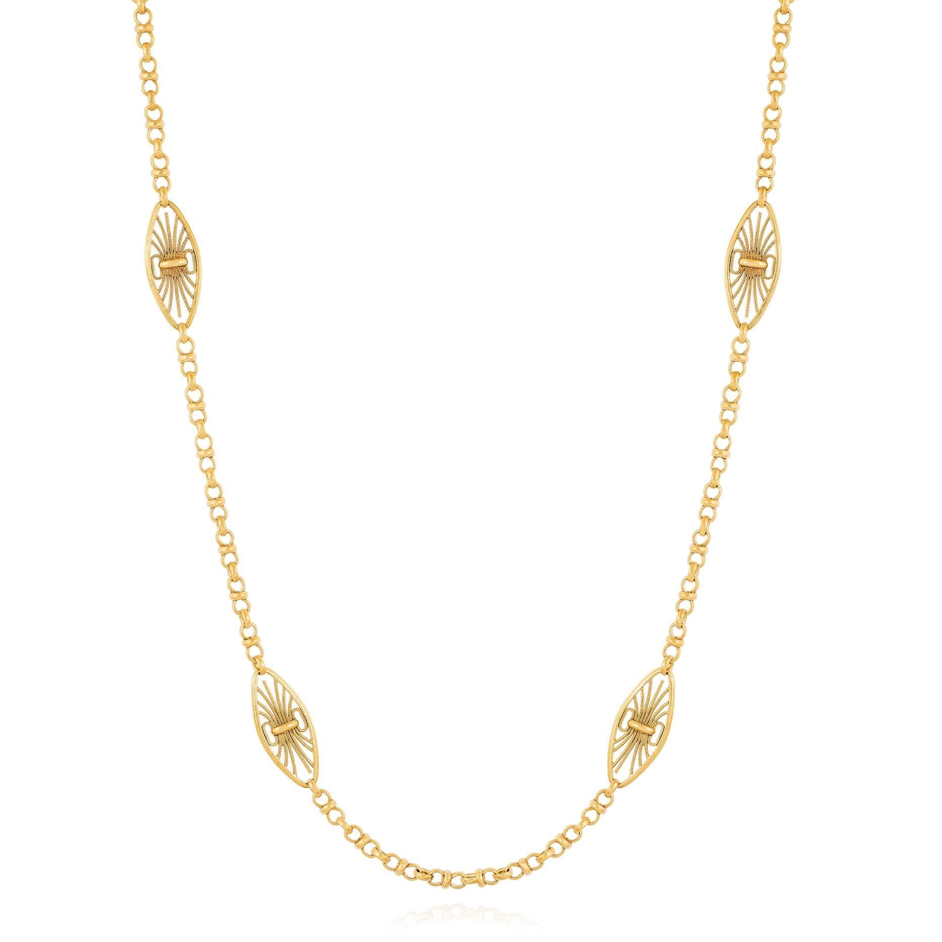 Antique French Gold Chain