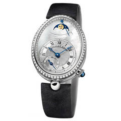 Breguet Lady's White Gold and Diamond Reine De Naples Wristwatch