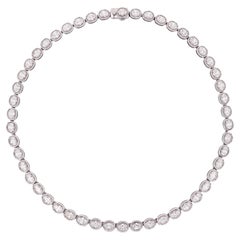 18K Gold Diamond Necklace