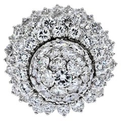 Cartier, Platinum Diamond Tulip Ring