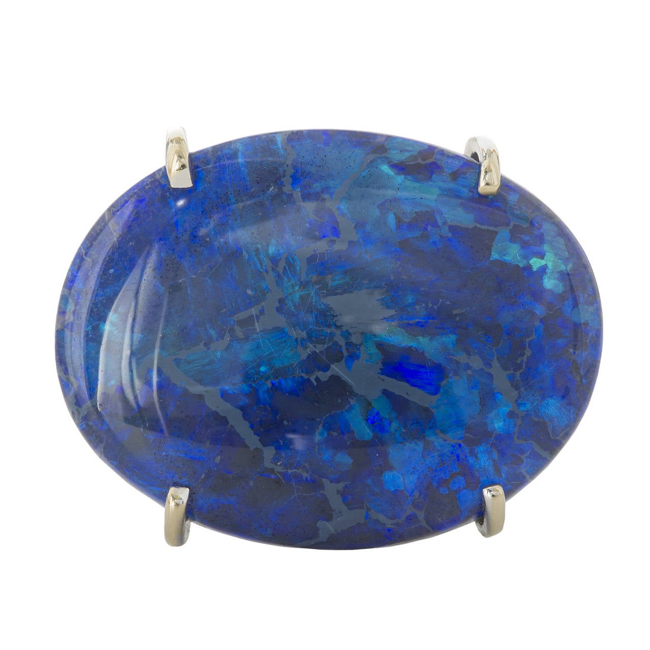 Australian Lightning Ridge Opal Gold Ring