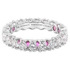 18K Gold 2 carat Diamond eternity Ring by MOISEIKIN