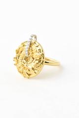 Carrera y Carrera Shanghai Diamond & Gold Dragon Cocktail Ring