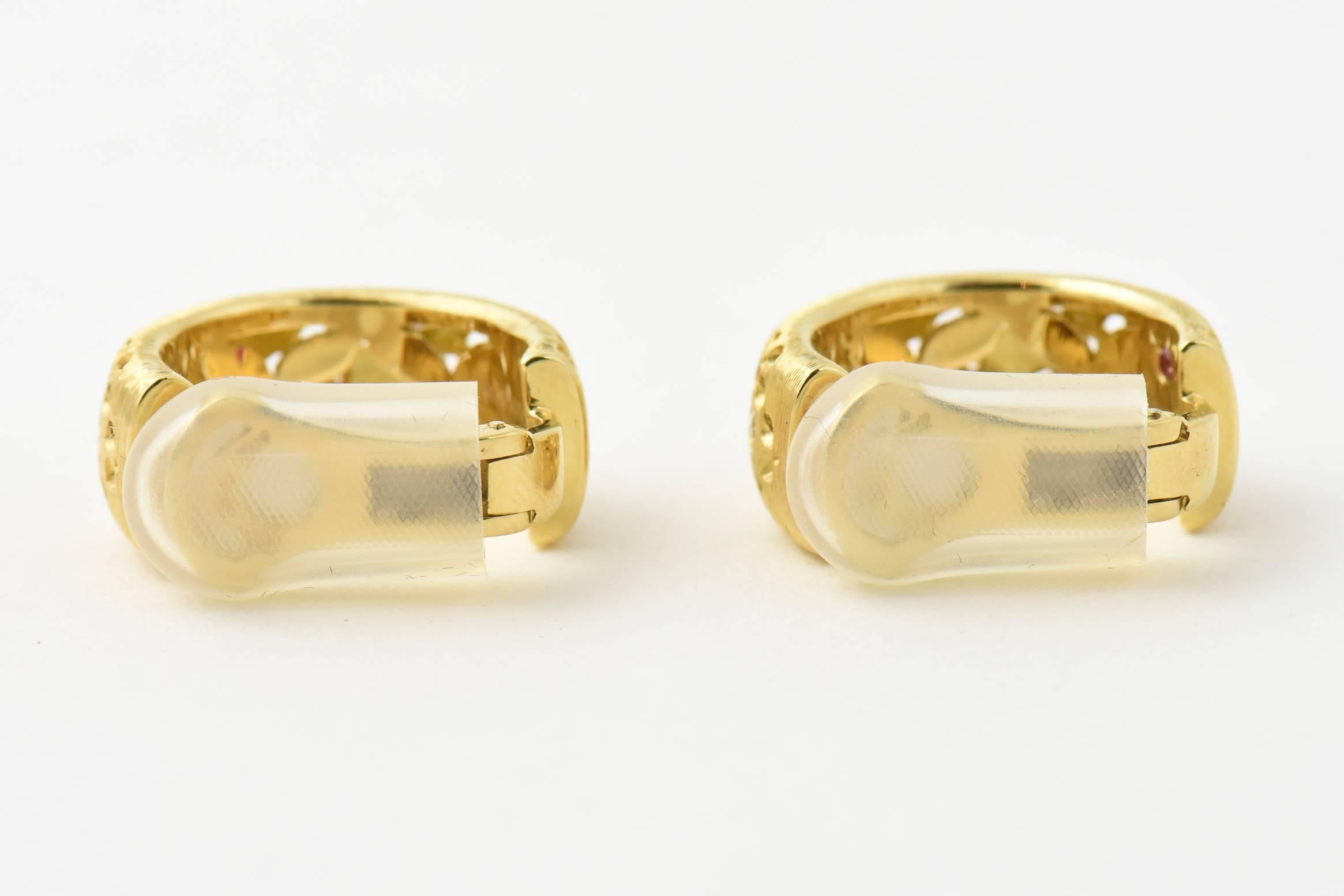 Roberto Coin Granada Diamant-Ohrringe aus Gold 1