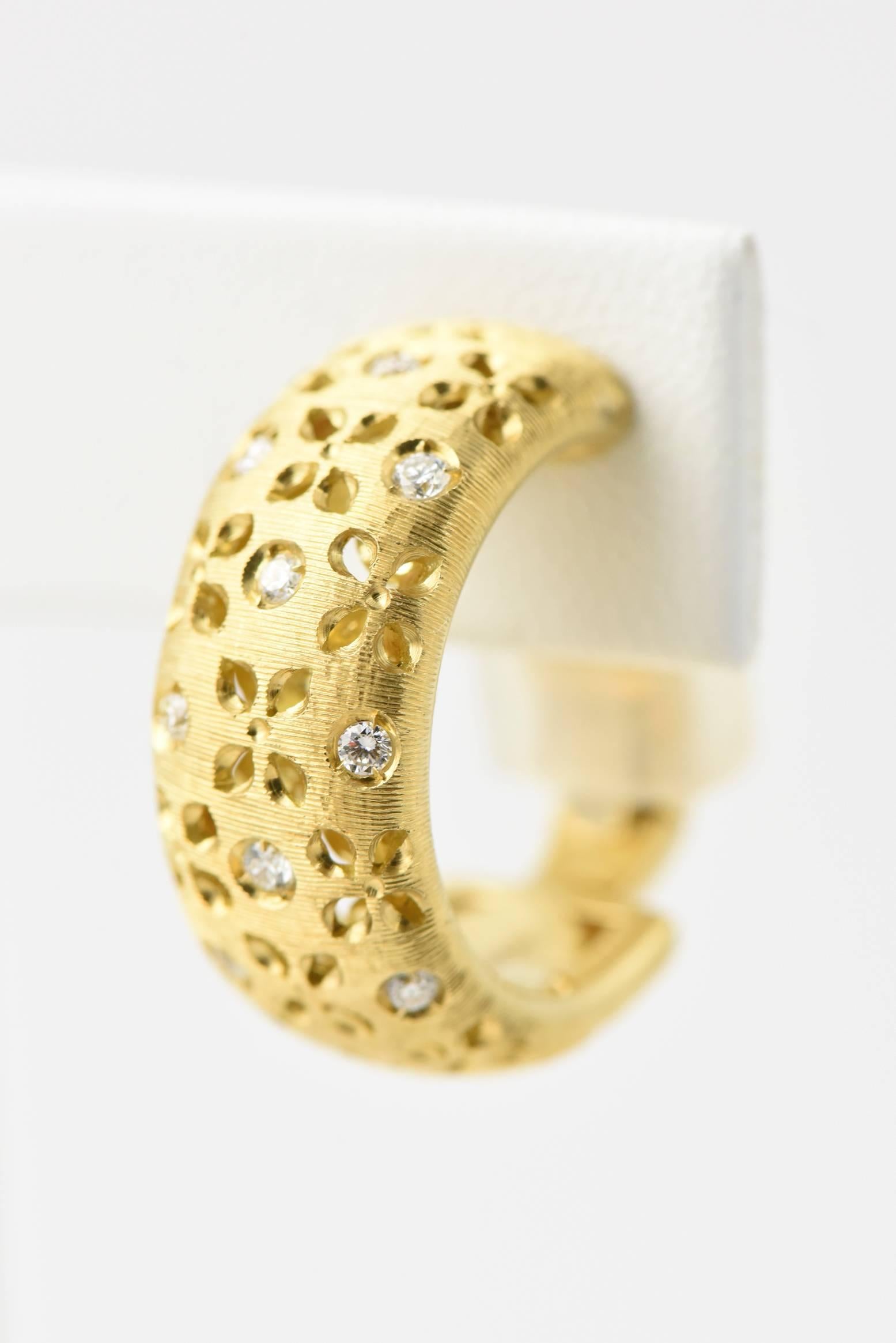 Roberto Coin Granada Diamant-Ohrringe aus Gold 5