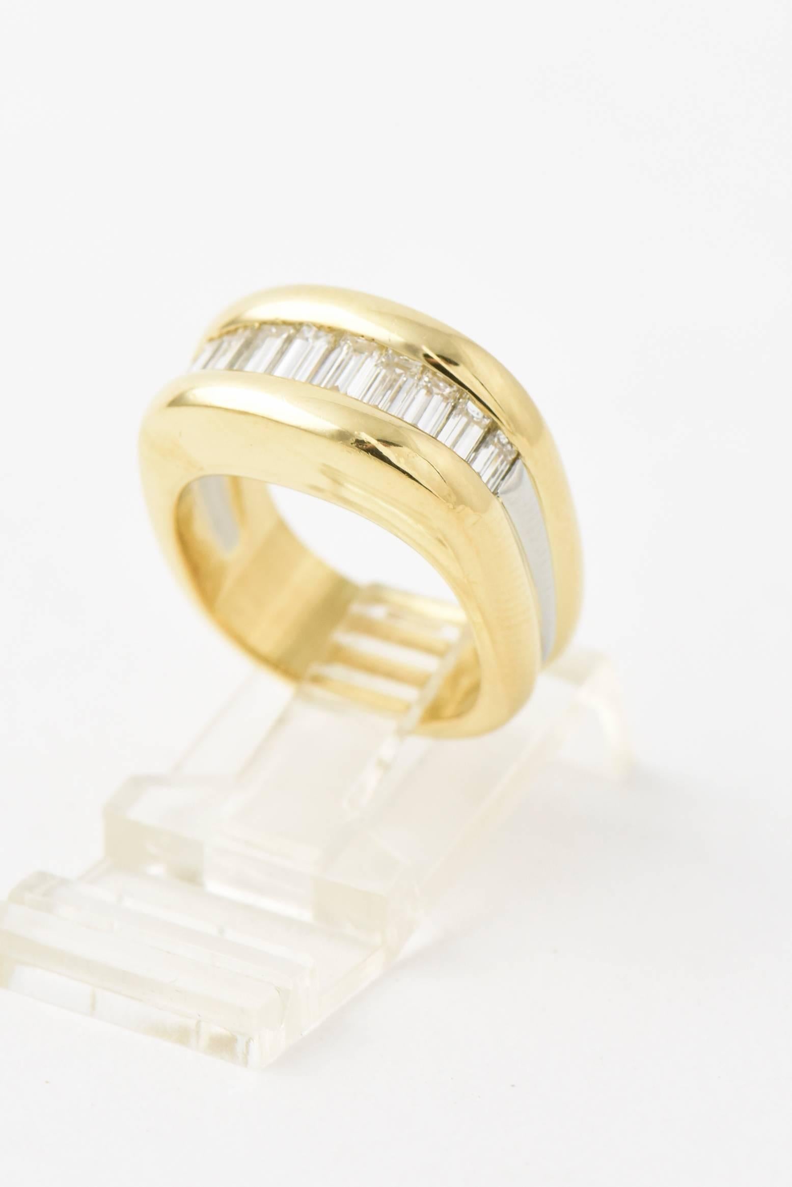 Jean-Francois Albert Diamant-Goldbandring für Damen oder Herren