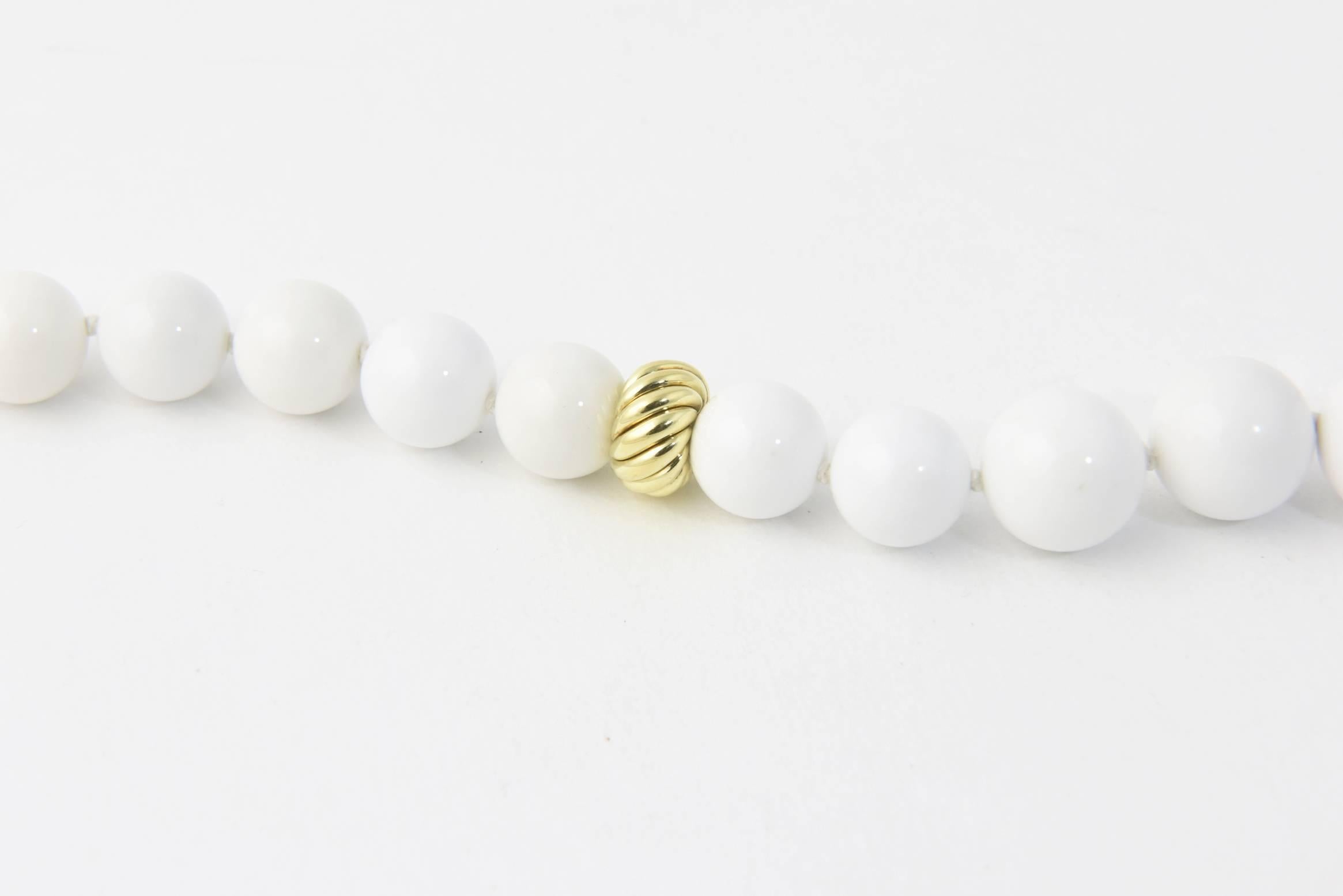 david yurman white agate bracelet