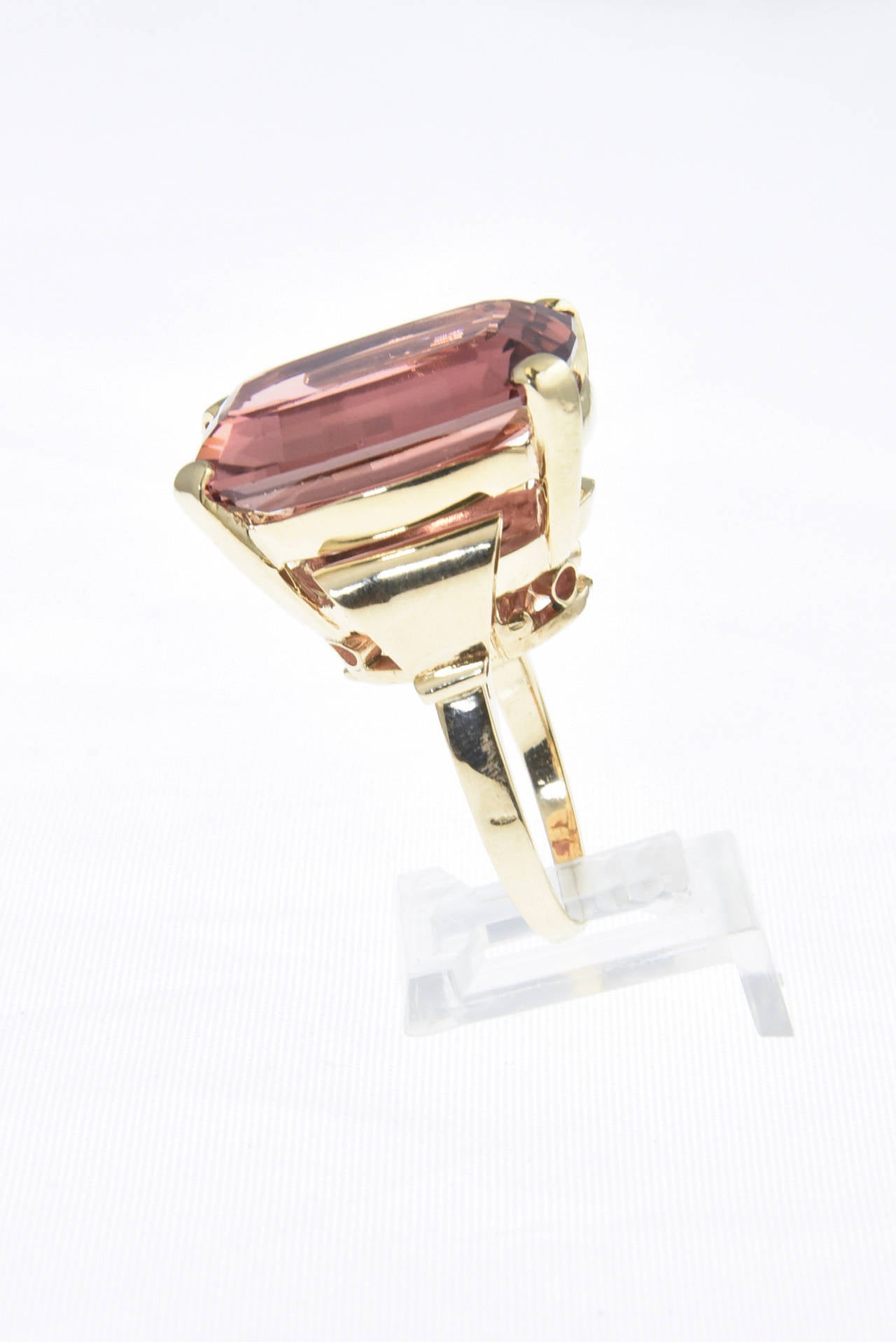 large tourmaline ring