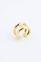 Hermès Osmose Gold Ring