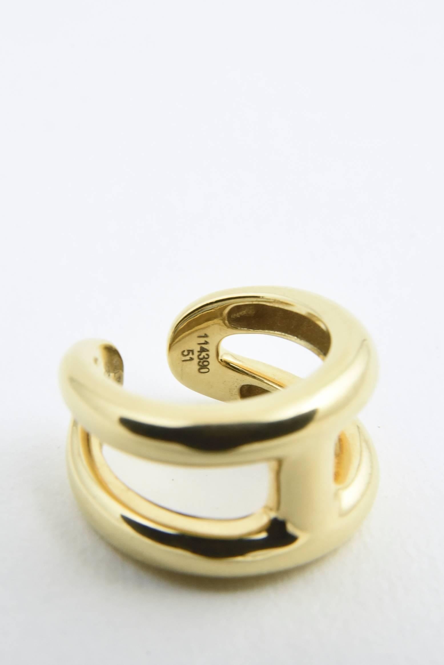 Women's Hermès Osmose Gold Ring