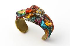 Wendy Gell Parrot Cuff Bracelet