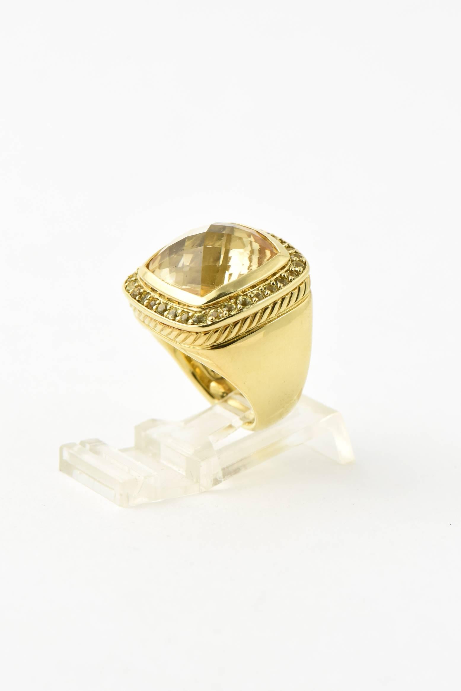 david yurman albion citrine ring