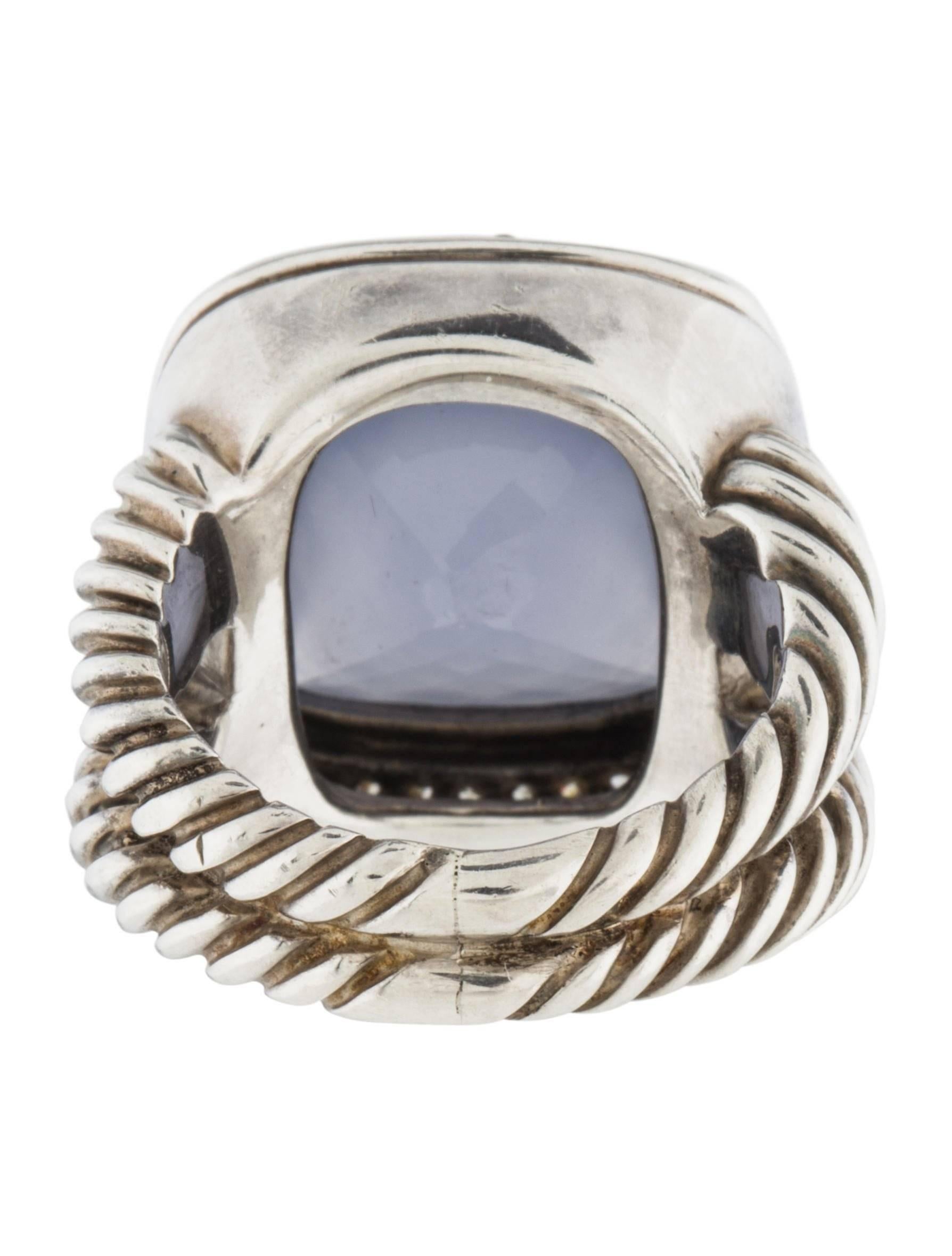 david yurman chalcedony ring