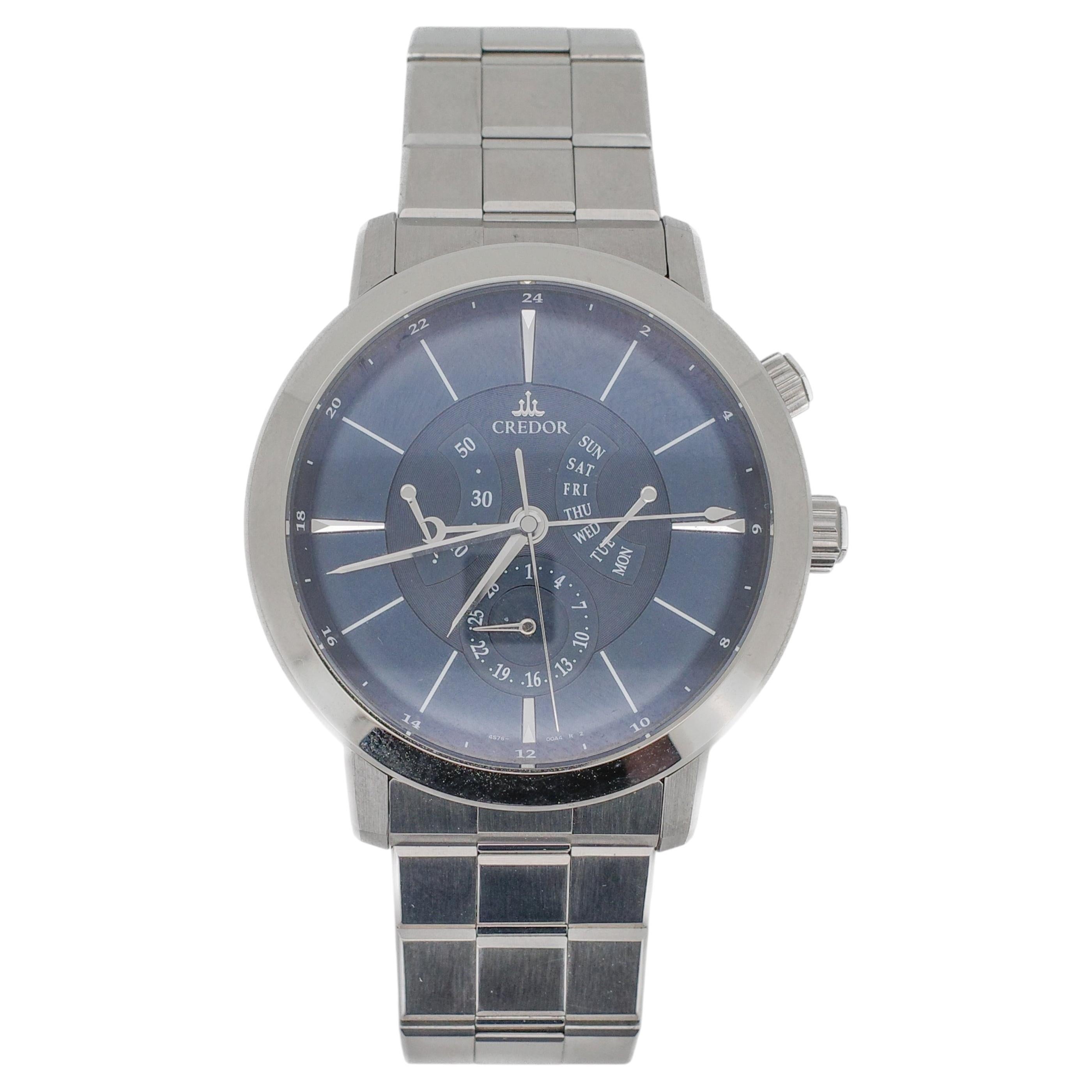 Seiko Credor Node Near Mint Watch Rolex Alternative 2004 Rare For Sale