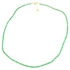 Natürliche, unbehandelte Guatamala-Jade-Fei-Cui-Perlen, 2,4 mm, 20"-Strang