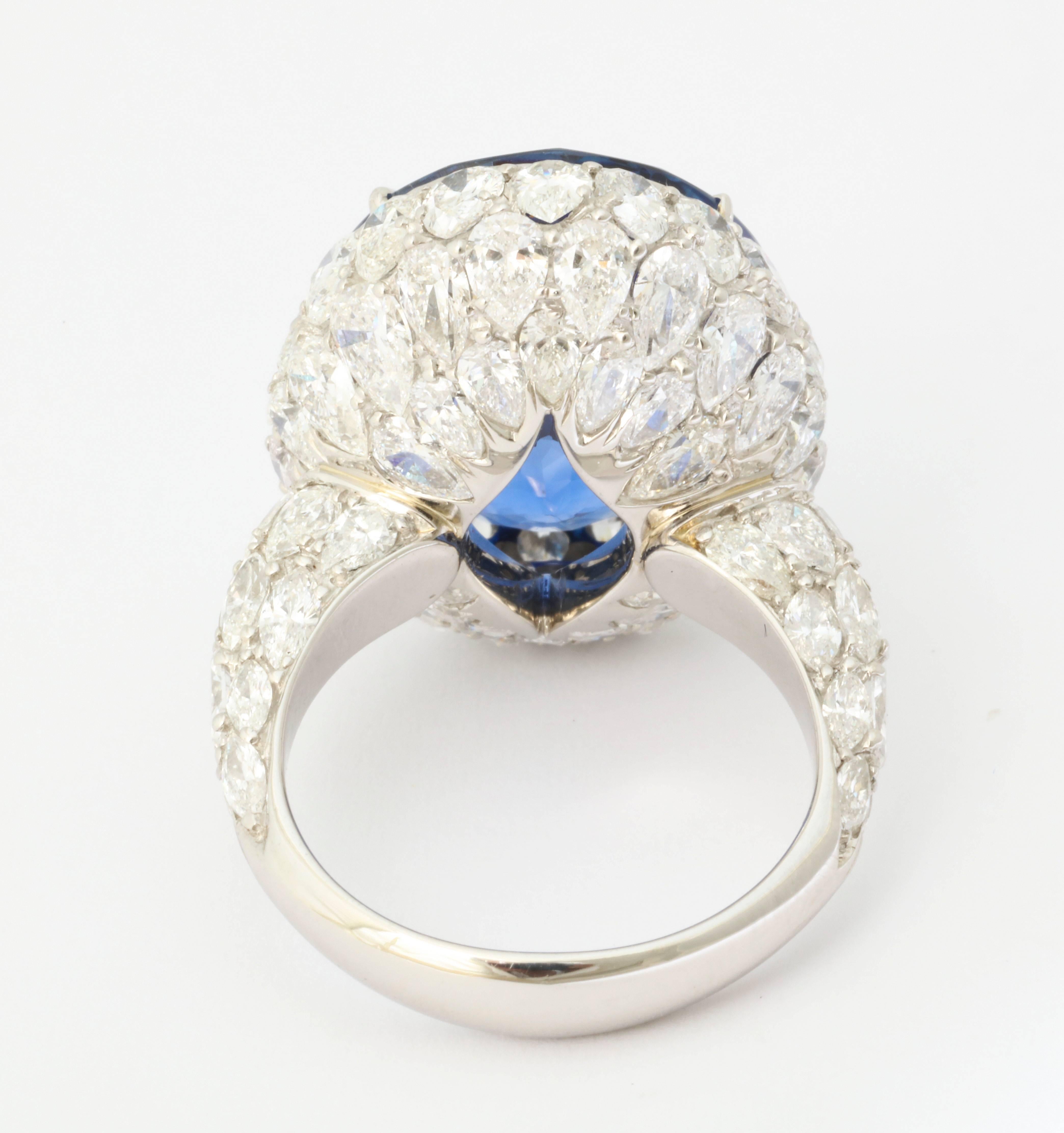 20 carat sapphire ring