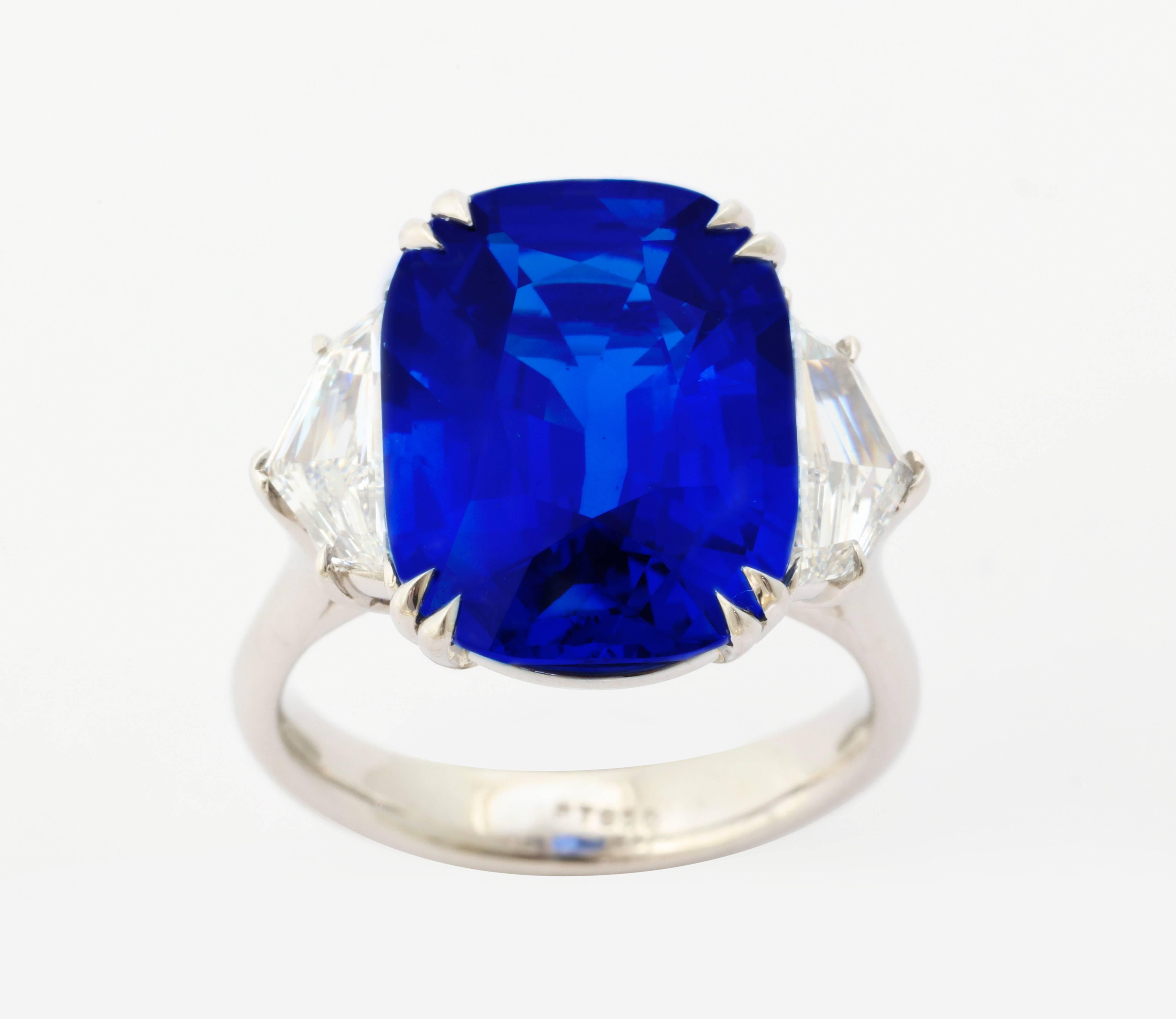 Only the very finest Burmese sapphires earn the distinction of 