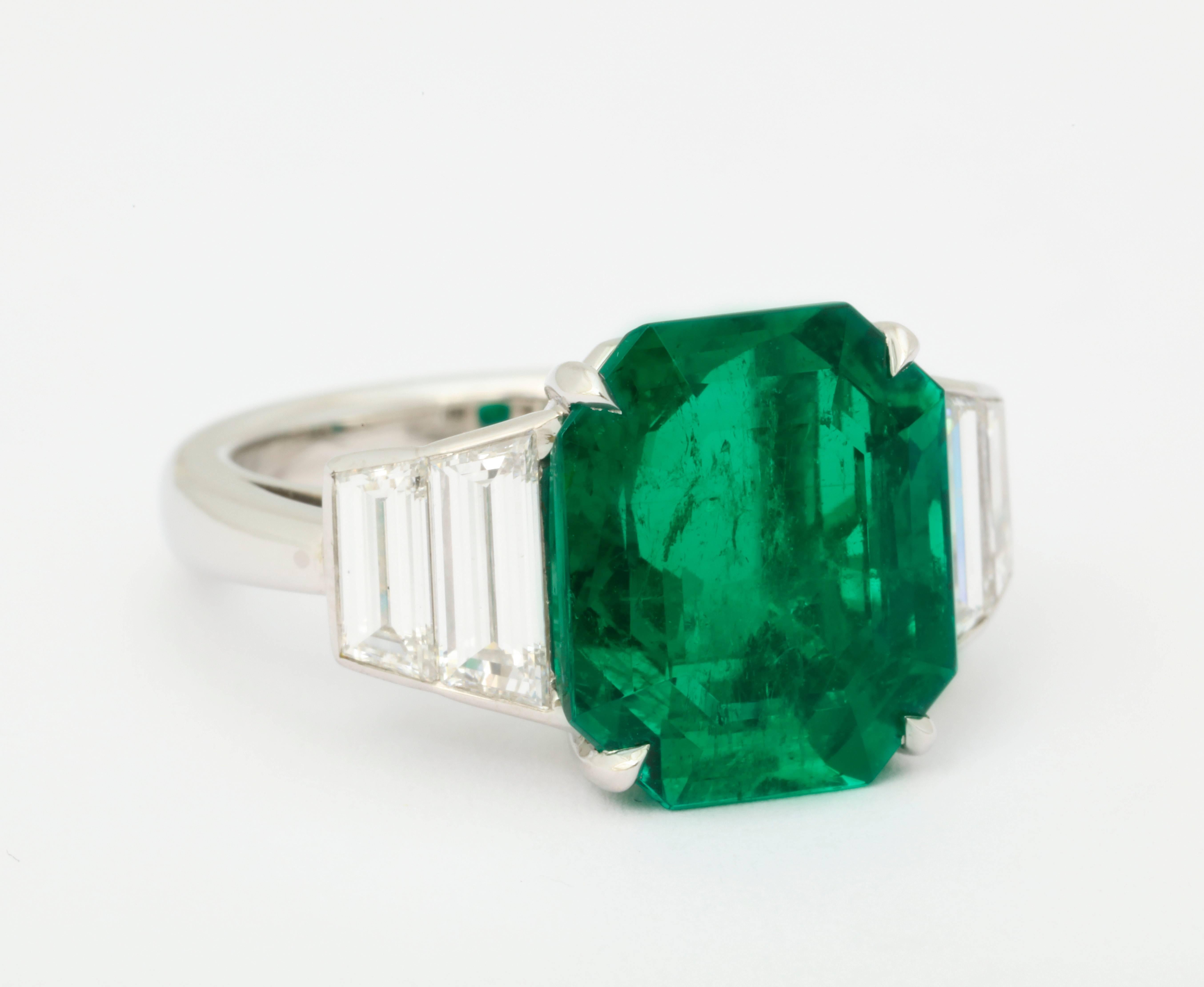 emerald cut emerald ring bal harbour