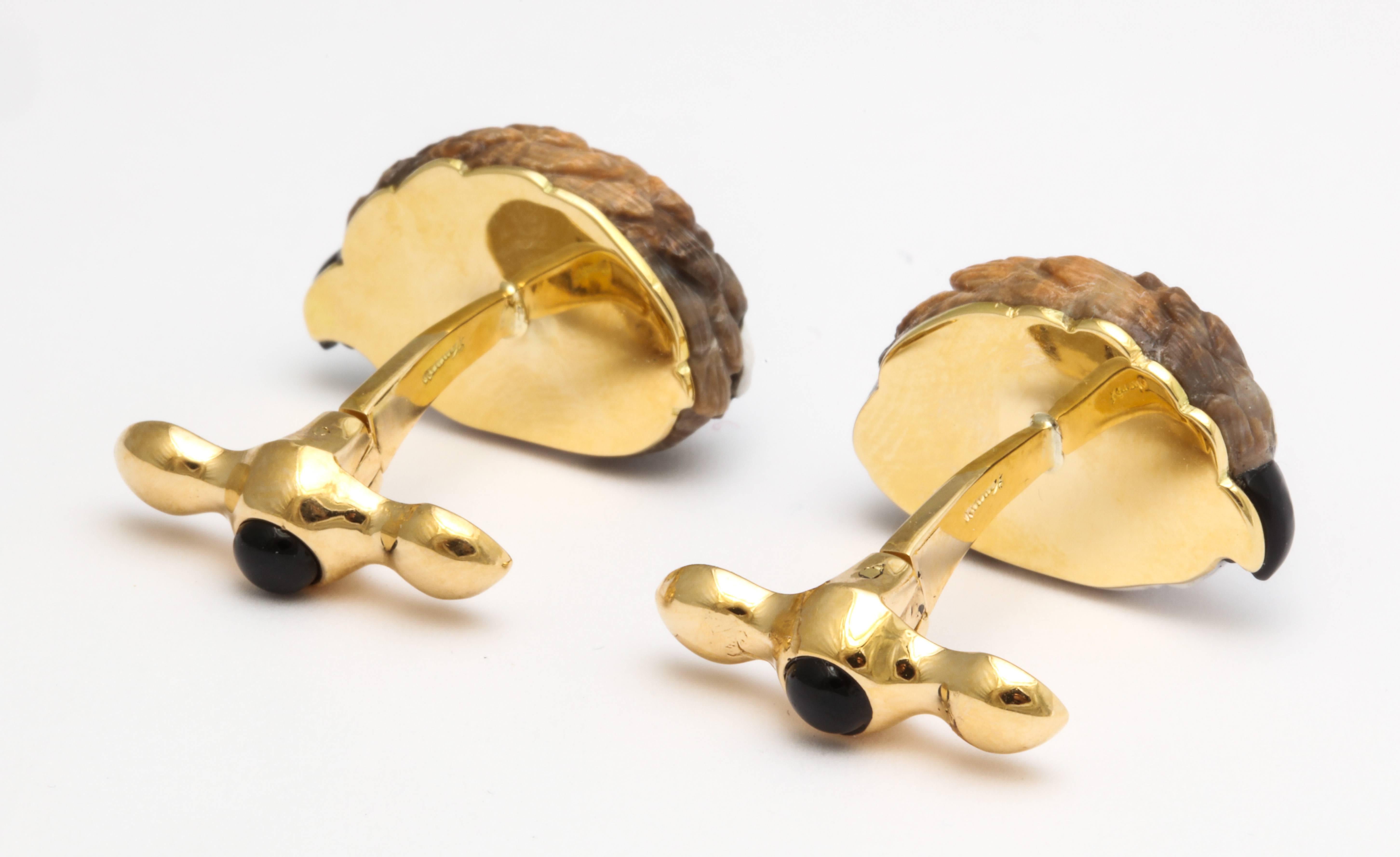 Michael Kanners One of a Kind Quail Cufflinks 3