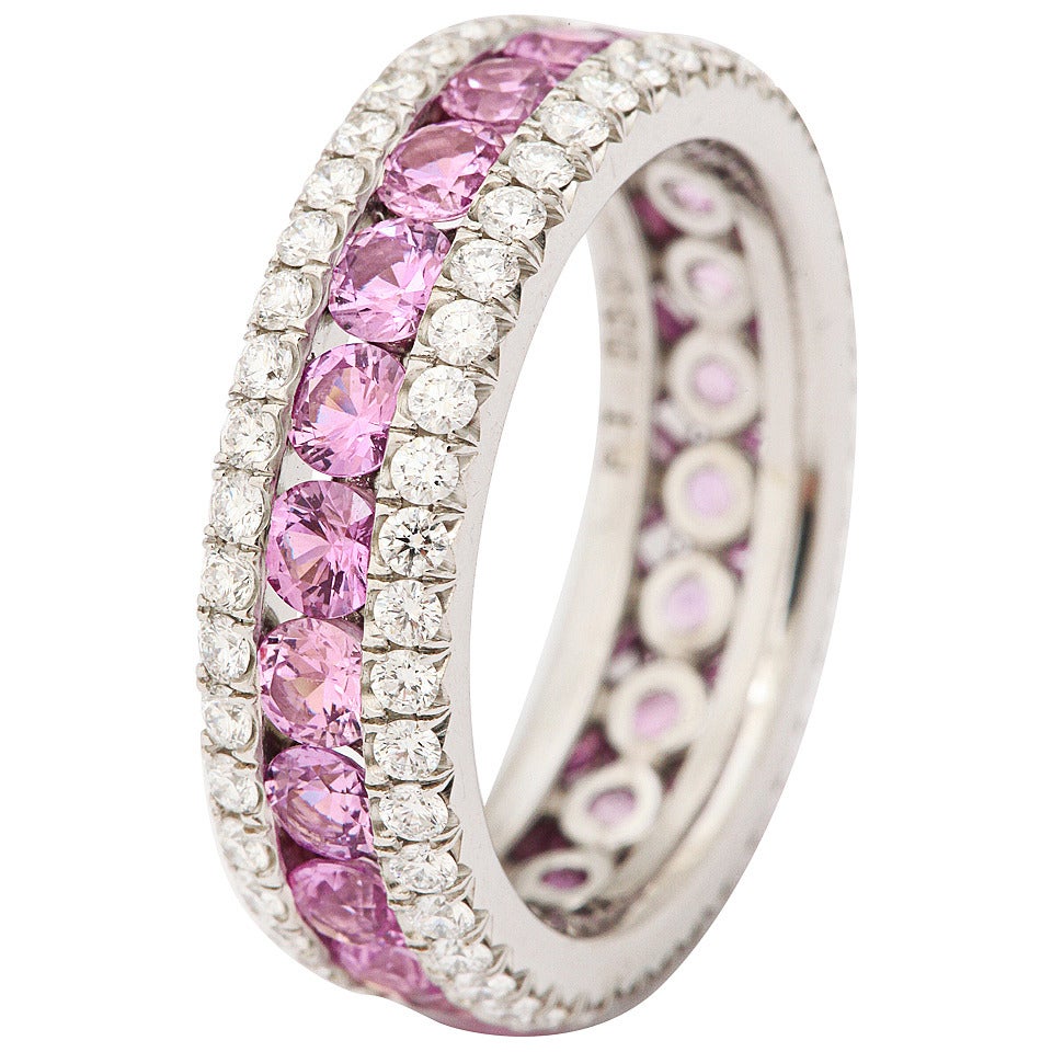 pink sapphire ring