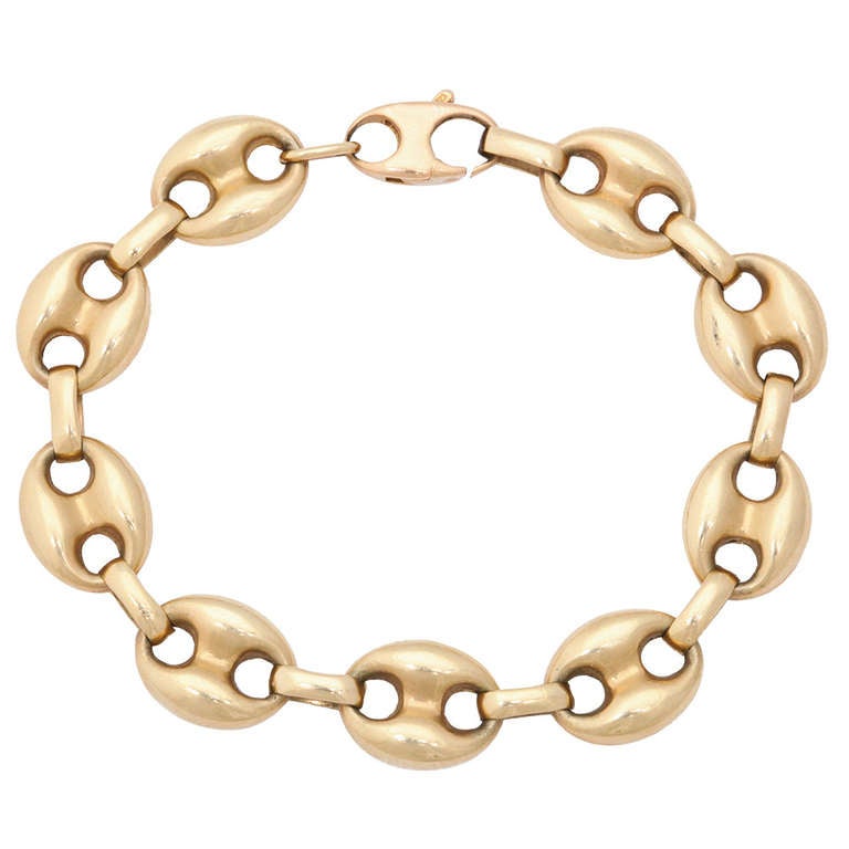 Mariner's Link Gold Bracelet