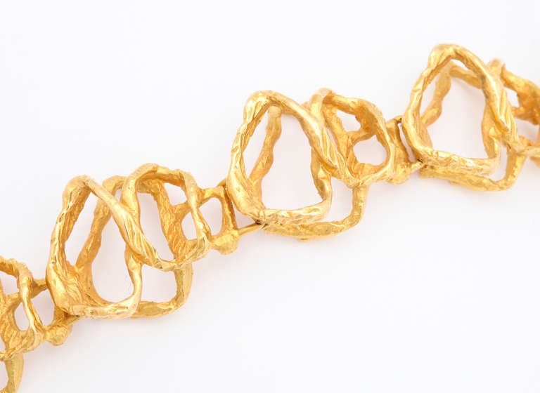 Gubelin Gold Bracelet In Excellent Condition In Bal Harbour, FL