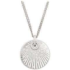 Chopard Diamond Pendant Necklace 10