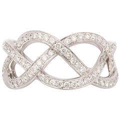Braided Diamond Ring