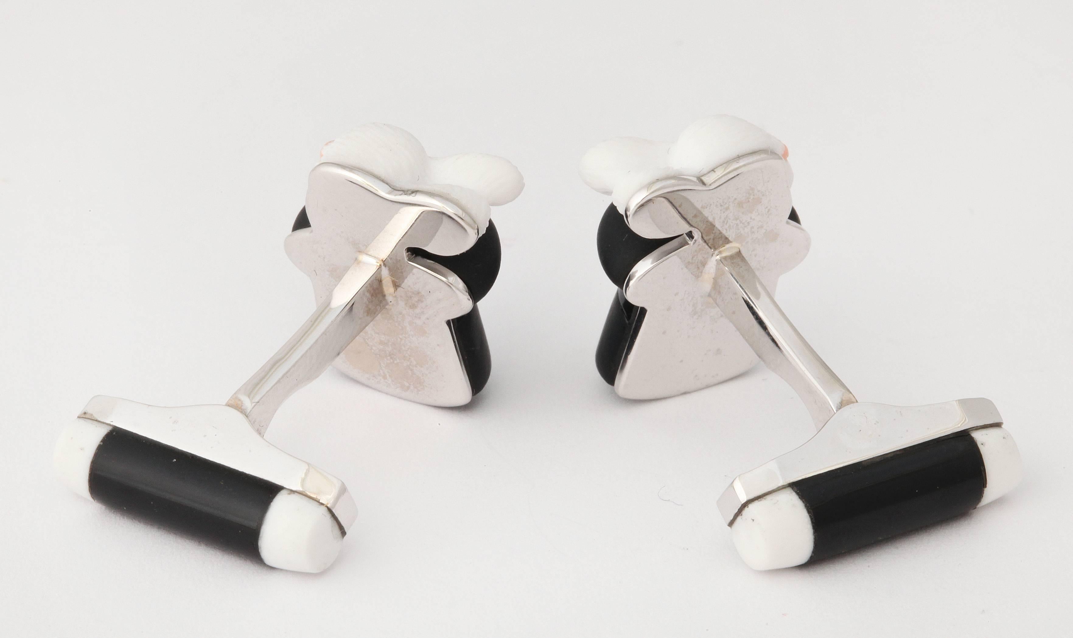 Rabbit Out of the Hat Cufflinks, by Michael Kanners 4