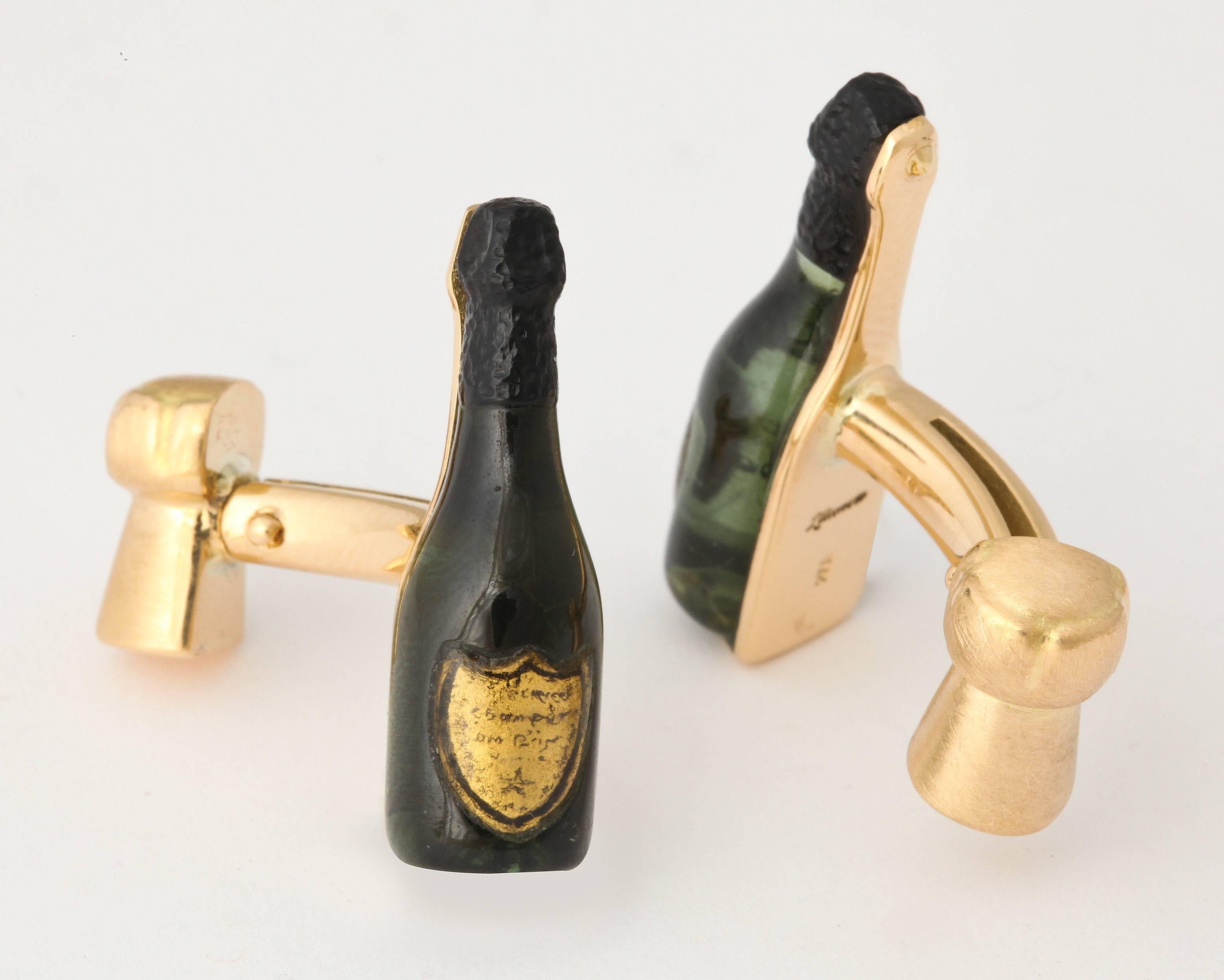 Women's The Champagne Cufflinks by Michael Kanners