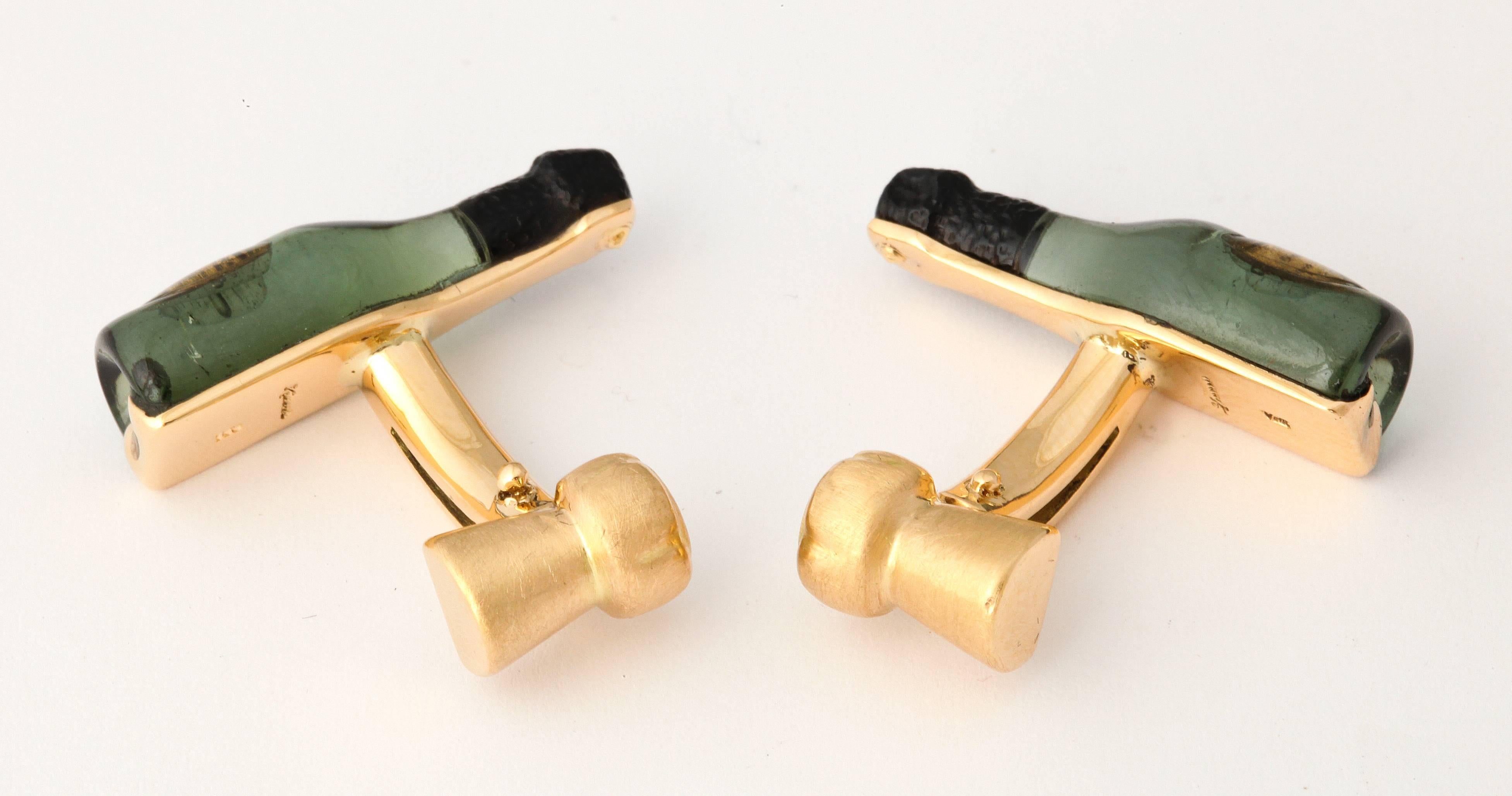 The Champagne Cufflinks by Michael Kanners 2