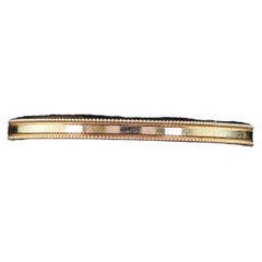 Antique Art Deco 14K Yellow Gold Milgrain Wedding Band Ring - Size 6