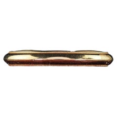 Antique Art Deco 14K Yellow Gold Classic Milgran Wedding Band Ring - Size 5