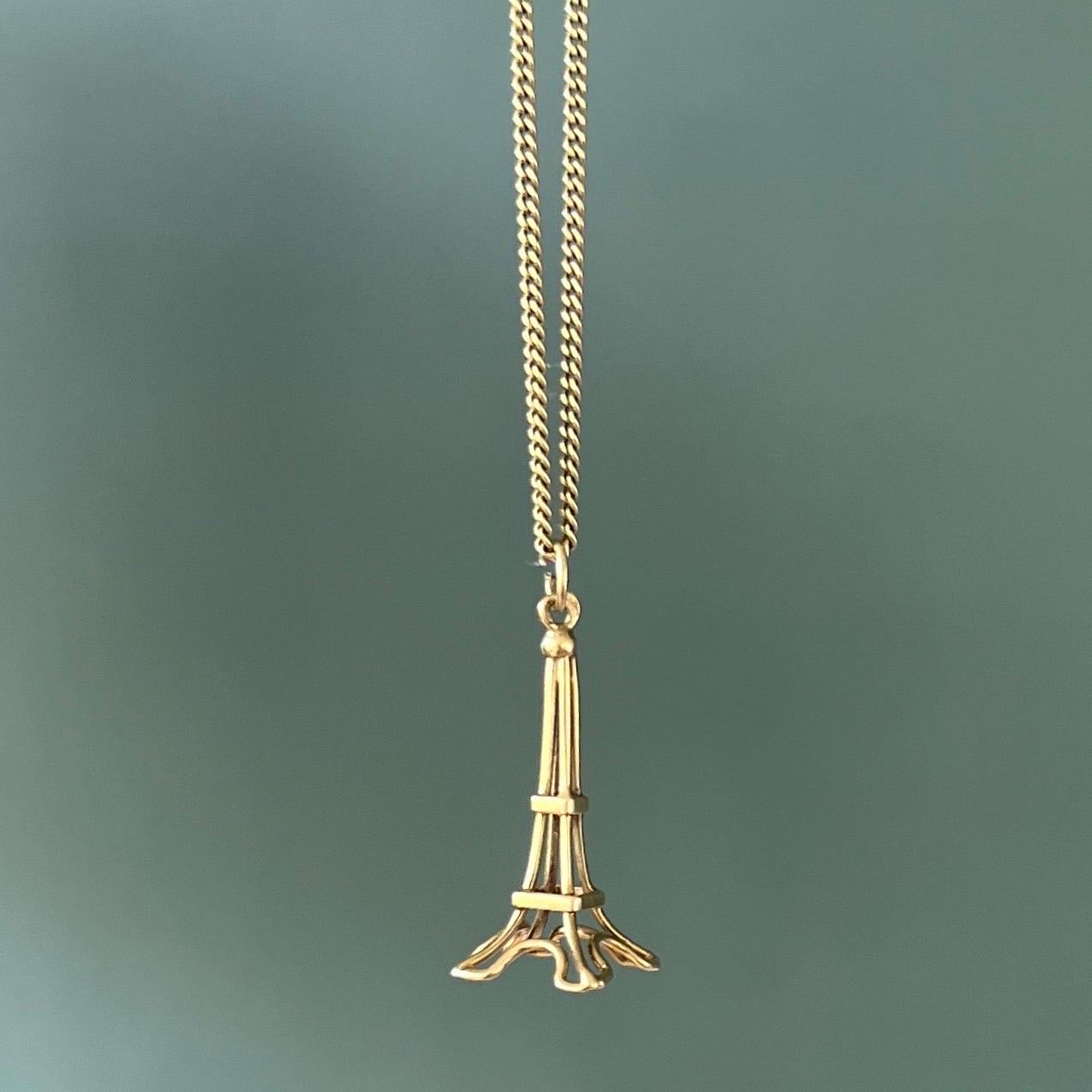 eiffel tower necklace tiffany