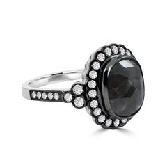 Icy Diamond Gold Ring