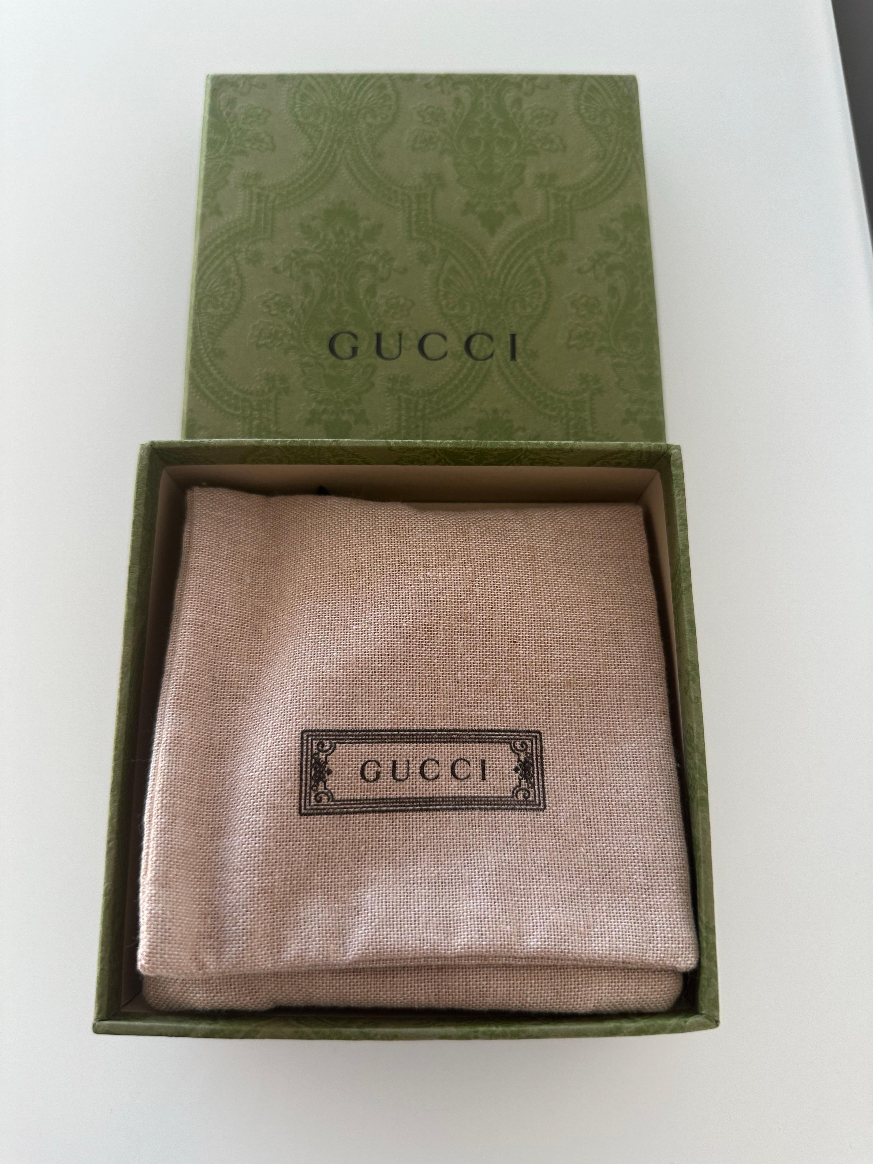 Gucci Vintage Rare White Gold Mesh Tie Necklace For Sale 7