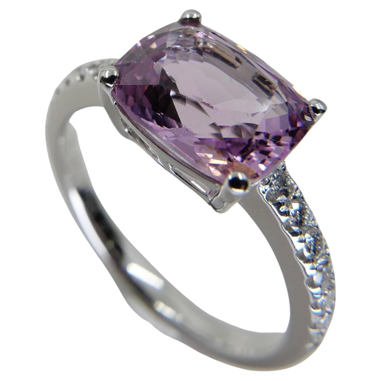 pink spinel ring