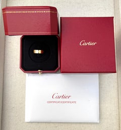 CARTIER ELITE FULL SET, Classic Model 18k yellow LOVE Ring size 50