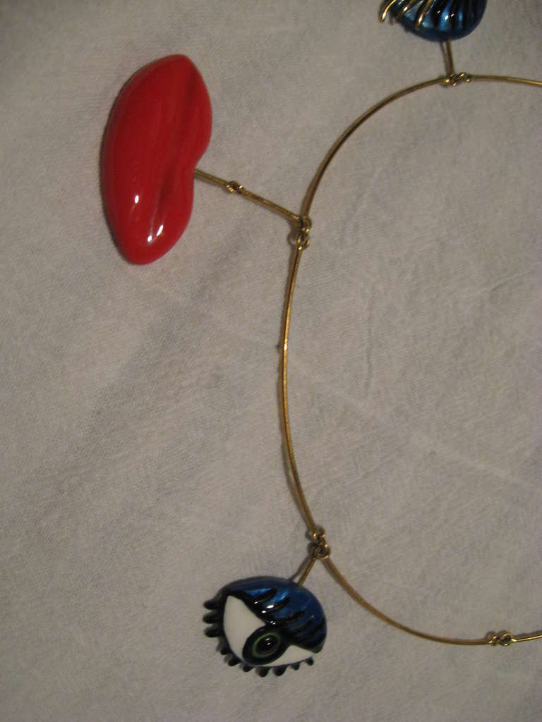 niki de saint phalle necklace