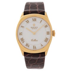 Vintage 1995 Rolex Cellini Model 1429 18 Karat Yellow Gold