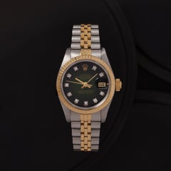 Vintage 1991 Rolex DateJust 69173G 18 Karat yellow Gold and Stainless Steel 26mm