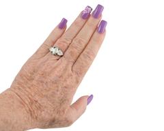 Art Deco Emerald, Diamond & Platinum Ring