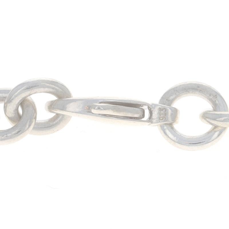 Tiffany & Co. Collier à maillons ovales Collier à chaîne en câble 18