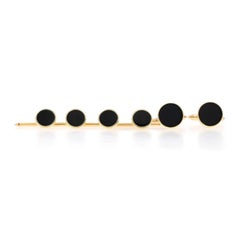 Yellow Gold Onyx Tuxedo set - 14k