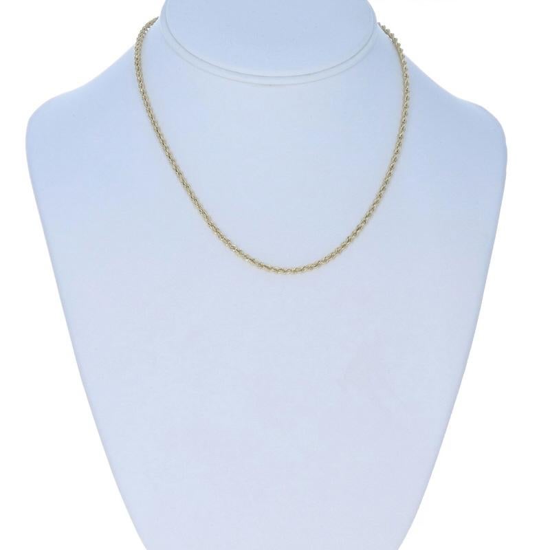 Collana a catena in oro giallo da 16