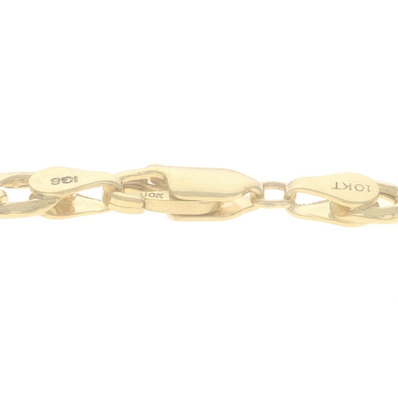 Collier de chaîne Figaro en or jaune 20