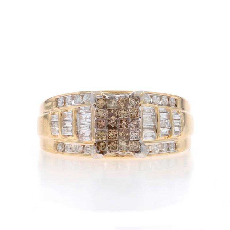 Dimensione: 8
Costo della taglia: Up 2 taglie per $40 o Down 1 taglia per $40

Contenuto metallico: Oro giallo 14k e oro bianco 14k

Informazioni su A. Stone

Diamanti naturali
Carati: 1.00ctw
Taglio: Principessa, Baguette e Brillante