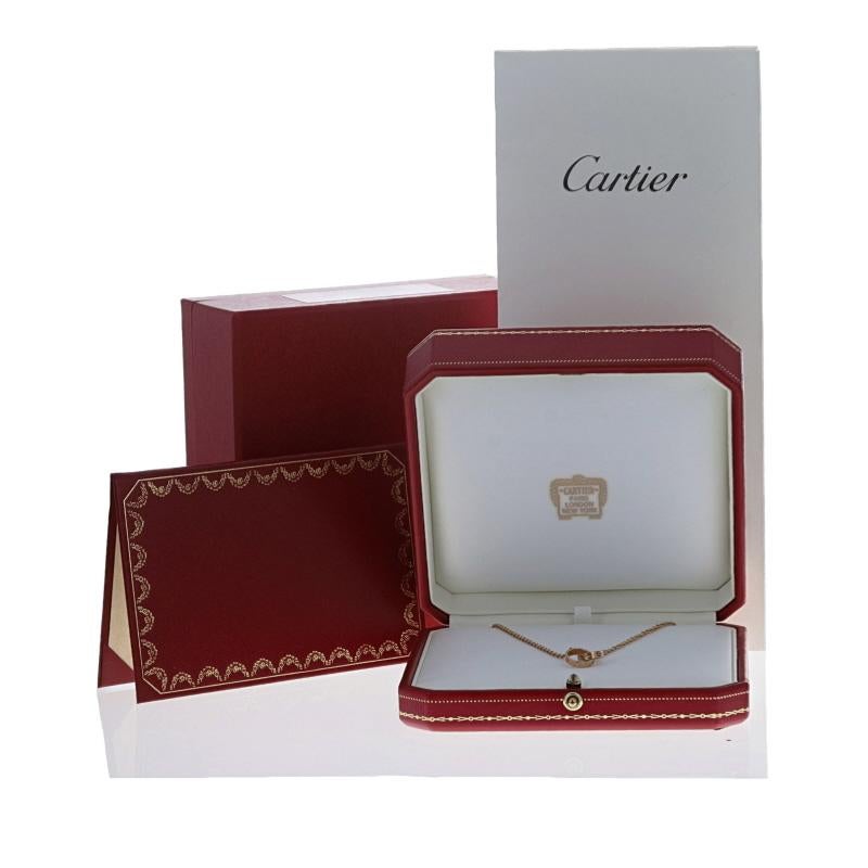 Collier pendentif amour entrelacé de Cartier 20